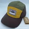 Coloración retro japonesa de secado rápido gorra herramientas cinco gorras camping transpirable gorra de béisbol gorra deportiva para skateboard protección solar