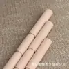 Palitos de Madera Redondos, Madera de Haya, Palitos de Madera de Pino, Se Pueden Ranurar y Cortar a Medida, Palitos de Madera para Materiales de Construcción de Maquetas DIY Hechos a Mano, Palitos de Madera Pequeños