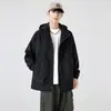 Chaqueta Abrigo Estilo Retro Americano Niños Primavera y Otoño Holgada Ajuste Relajado Traje de Béisbol Estudiante Casual Combinable Cremallera Superior