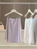 Elegante Falda de Acetato Satinado para Mujer, Verano 2026, de Cintura Alta, Adelgazante, con Caída, Corte A, Falda Corta de Cola de Pez que se Ajusta a la Cadera