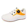 Zapatos de Golf Transpirables y Resistentes al Desgaste para Hombres y Mujeres, de Estilo Casual Transfronterizo, Zapatos Deportivos Elegantes Antideslizantes con Tacos para Parejas
