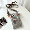 Bolso cruzado nuevo y elegante para teléfono para mujer, perfecto para actividades al aire libre, bolso de hombro versátil, diseño de malla, duradero y bolsa de almacenamiento portátil