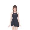 Traje de baño de alta gama para mujer, conservador, adelgazante, falda dividida, traje de baño con fruncido en el pecho, aguas termales, linda chica, estudiante pura