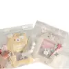 Bolsas Autoadhesibles Esmeriladas de Oso y Conejo Bolsas de Empaque de Dibujos Animados Empaque de Tarjeta de Alto Valor Bolso de Mano EVA Esmerilado
