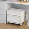 Tidyhome Gaveta-tipo Gabinete de Armazenamento Sob a Mesa Escritório Armário de Arquivos A4 Casa Estudante Prateleira de Armazenamento Sob a Mesa