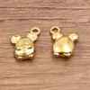 7 Tipos de Accesorios para Joyería de Acero Inoxidable 304 Colgantes de Animales Cabeza de Vaca Libélula Serpiente Oso Chinchilla Colgante Joyería Electrochapada