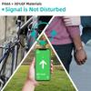 Suporte de Garrafa de Água com Posicionamento Airtag para Bicicleta, Suporte de Garrafa de Água à Prova de Vento e Anti-Perda para Bicicletas de Montanha e Estrada