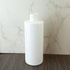 Vendas Diretas da Fábrica 24 Dentes 200ml Frasco de Ombro Reto Pet Branco Brilhante Gel de Banho Shampoo Loção Maquiagem Dividida Óleo Removedor de Maquiagem