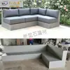 Design Escandinavo Banqueta de Lazer em Cimento Moderna para Jardim Exterior Concreto Aparente Sofá Deck Personalização