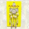 Accesorios de imán para refrigerador de la etnia Miao, piezas estilo chino de fénix y mariposa imitación plata, estilo étnico de plata Miao de nicho, pavo real, área escénica de Guizhou