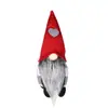 Adornos de decoración navideña, árbol de Navidad estilo europeo, muñecos lindos sin rostro, gnomos de tela, artículos decorativos, venta al por mayor transfronteriza