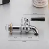 Grifo de barril de aislamiento interruptor accesorios universales flor de loto ciruela Venus 3 puntos barril de té de leche 4 puntos tipo prensa barril de leche de soja