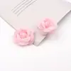 Flor de Rosa de Encaje de 5 cm Flor 3D para Manualidades Accesorios para el Cabello Pinzas de Garra Broche Tocados Zapatos de Vestir Sombreros Flores Decorativas Adornos Accesorios