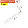 Suministro en Stock de Llaves Allen de Cabeza Plana, Llaves Allen de Cabeza Plana en Forma de L de 1.5-42 mm, Llaves Allen de Cabeza Plana