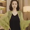 Xale Feminino de Verão Fino, Versátil para o Verão, Ambientes com Ar Condicionado Externo, Peça de Roupa Externa para Primavera/Verão, Respirável e Prático