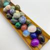 Huevo de 20 mm de Cristal Mini Huevo Huevo de Pascua ágata jade Taobao pájaro Huevo