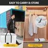 Bolsas para Empacar Ropa en Mudanzas, Organización de Ropa, Maletas, Impermeables y a Prueba de Humedad, Gran Capacidad, Bolsas Transparentes de Almacenamiento para Colchas