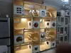 Gabinete Jaula para Gatos Gabinete de Cría de Gatos Habitación de Alojamiento para Gatos Villa para Gatos Madera Maciza Tienda de Mascotas Gabinete de Exhibición para Jaulas de Gatos Casa para Gatos de Tres Niveles