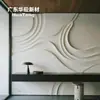GRG Muro Cortina Irregular Aerodinámico Oficina de Ventas Vestíbulo Espacio Grande Pared de Acento Complejo Comercial Fachada Completa Pared Artística