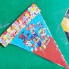 Vaso de Papel Temático de Spot Red Dog Plato de Papel Banner Mantel Vajilla para Fiesta de Cumpleaños Infantil