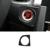 Adecuado para 16-21 Honda Civic Décima Generación Fibra de Carbono Panel de Control de Arranque Calcomanía Decorativa Accesorios de Modificación Interior