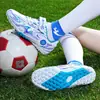 Comercio Exterior Transfronterizo Zapatos de Fútbol Infantiles para Hombres y Mujeres Deportivos Clavos Rotos Estudiantes de Primaria Zapatos de Entrenamiento de Fútbol Sala Suelas de Goma
