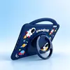 Funda para Tableta iPad10 Air23456 Astronauta de Mano 9.7 Dibujos Animados Silicona iPadPro11 Cubierta Protectora mini
