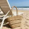 Bolso de Paja Tejido a Mano de Gran Capacidad 2026, Bolso de Hombro Versátil para Primavera y Verano, Bolso de Mano, Bolso de Playa, Bolsa Tote
