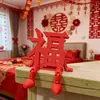 Decorações de Casamento com Personagem Dupla Felicidade 3D, Enfeites de Personagem Dupla Felicidade 3D para Cerimônia de Casamento, Decoração de Quarto de Casamento, Decoração de Quarto e Sala de Estar de Casa Nova