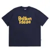 2024 nueva camiseta casual de manga corta Pu guapa versátil para hombre verano alta calle holgada moda top pullover cuello redondo