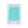 Hisopos de limpieza de nano algodón coloridos exclusivos transfronterizos con puntas pequeñas delicadas que no dañan la piel, perfectos para maquillaje, arte de uñas y limpieza detallada.