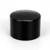 Codo de plástico negro puro para tubería de agua, tes, accesorios rectos para tubería de agua, conector negro brillante para acuario