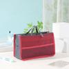 Bolsa de Cosméticos com Zíper Duplo, Bolsa de Higiene Espessa para Armazenamento, Tamanho Médio Portátil Multiuso para Viagem
