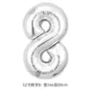Globos Digitales Blancos Impresos de Cumpleaños de 32 pulgadas al por Mayor Película de Aluminio Decorativa Foil Escena de Fotos para Fiesta Diseño de Fondo