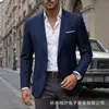 En Stock Negocio de Comercio Exterior Ropa Formal, Blazer Masculino de Moda Estilo Coreano Casual Ajustado, Traje Transfronterizo Masculino Tallas Grandes Moderno