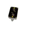 Vidro Temperado Porta de Garagem Articulada Porta Industrial Interruptor de Parada de Emergência de Três Chaves Interruptor à Prova d'Água de Aço Inoxidável de Duas Chaves