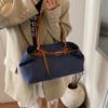 Bolsa de Mão Retro de Design Exclusivo para Mulheres 2026 Estilo Novo da Primavera Bolsa de Ombro Único para Sobrancelha Bolsa Tote Grande para o Dia a Dia