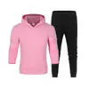 Conjunto de Moletom com Capuz Masculino Europeu e Americano Cross-Border Aliexpress Amazon Conjunto Hoodie Fabricante de Logo Venda Direta