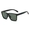 Nuevas Gafas de Sol Cuadradas Estilo Europeo y Americano para Mujer, Gafas de Sol de Moda de Alta Gama para Hombre, Gafas de Sol Trendy para Exteriores y Conducir con Protección UV