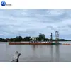 Barco de Bombeo y Dragado de Arena de 10 pulgadas, Barco de Bombeo y Dragado de Arena a Gran Escala para Aguas Poco Profundas en Puertos, Draga de Succión por Flujo de 1200 Metros Cúbicos