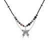 Nuevo collar de mariposa de estilo nacional chinoiserie para mujer, cadena de clavícula con cuentas dulce y fresca, collar de cuello de estilo étnico retro, accesorios, cadena de suéter