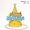 Envío Gratis Empaque Individual Sombrero de Cumpleaños Sombrero de Fiesta Sombrero Puntiagudo Sombrero de Fiesta para Bebés y Niños Sombrero para Pastel