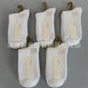 Calcetines de Algodón Gruesos de Doble Aguja a Media Pantorrilla para Mujer Hongshuangyu Otoño e Invierno Calcetines Largos Casuales de Color Sólido Blanco y Negro para Mujer Venta al por Mayor
