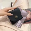Moda Transfronteriza Versátil Elegante Billetera Corta para Mujer 2026 Modelo Nuevo Alto Valor Estético Diseño Simple Múltiples Ranuras para Tarjetas Monedero