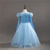 Vestido de Cenicienta para Halloween vestido de niña de otoño de Frozen vestido infantil vestido de Princesa ropa infantil