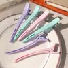 Pinzas para el cabello voluminizadoras para mujer, diseñadas específicamente para lavarse la cara y maquillarse, para sujetar el flequillo y los cabellos sueltos, creando un efecto de coronilla alta, pinzas de pico de pato sin marcas, accesorios para el cabello