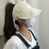 Sombrero para Mujer de Verano Versátil Ala Ancha Sombrero para el Sol Anti-UV Secado Rápido Delgado Pico de Pato Sombrero de Pescador
