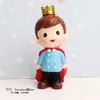 Directamente del fabricante: Corona, Capa, Vestido Rosa del Principito, Accesorios para Decoración de Pastel de Cumpleaños de la Pequeña Princesa, Adornos Decorativos