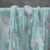 Conejo de Jade Hortensia Nuevo Estilo Chino Imitación Brocado Song Jacquard Tela para Qipao, Chaleco Hanfu Estilo Nacional, Ropa Infantil, Tejido Teñido en Hilo