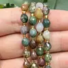 Contas de Arroz 5x6mm de Pedra Variada com Cantos Cortados para Pulseira DIY com um Toque Simples, Versátil e de Alto Padrão, Joia Exquisita
